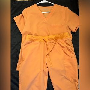 Mandala scrub set orange!